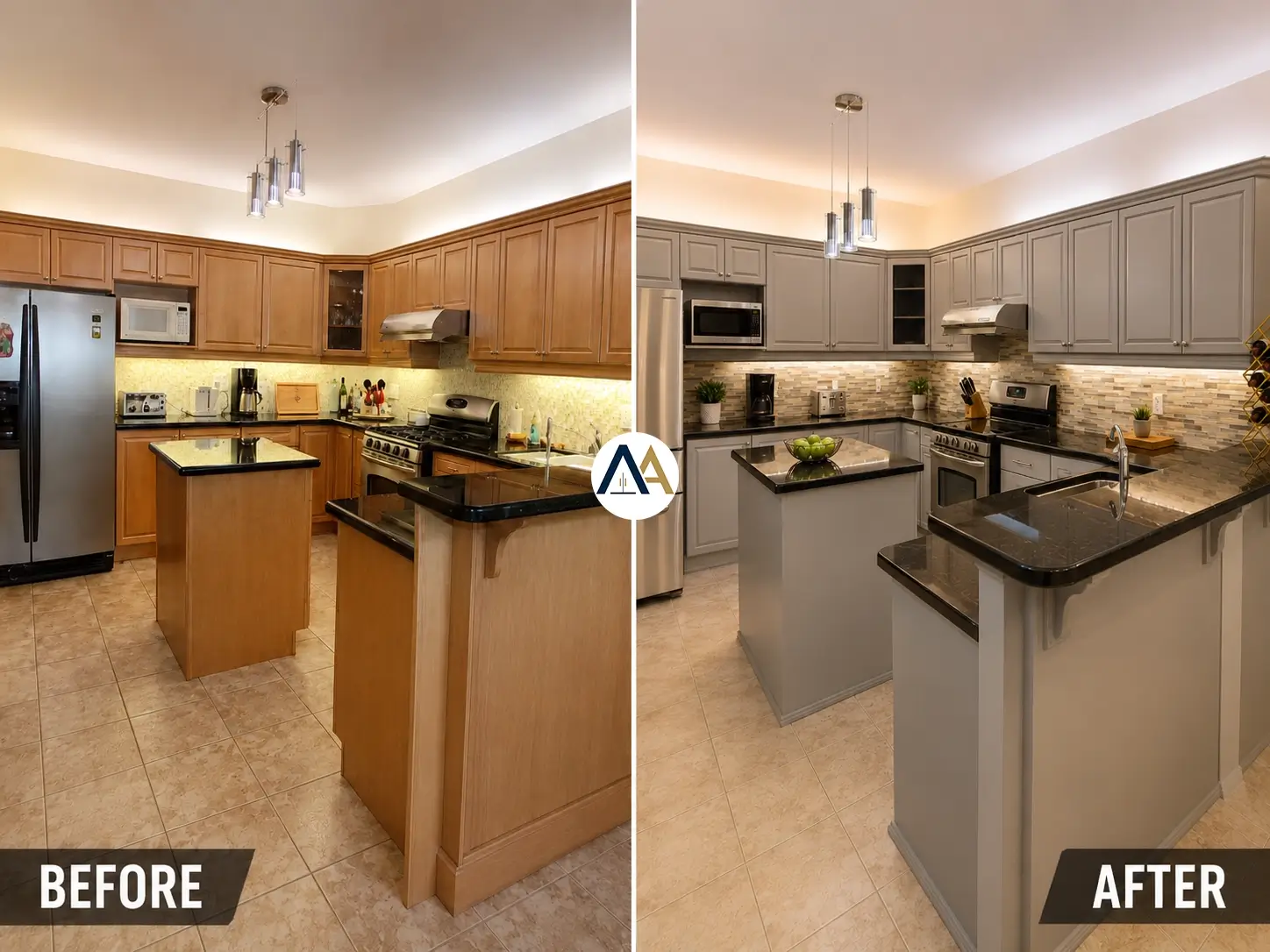 Angus Glen — Executive Estate Kitchen after photo