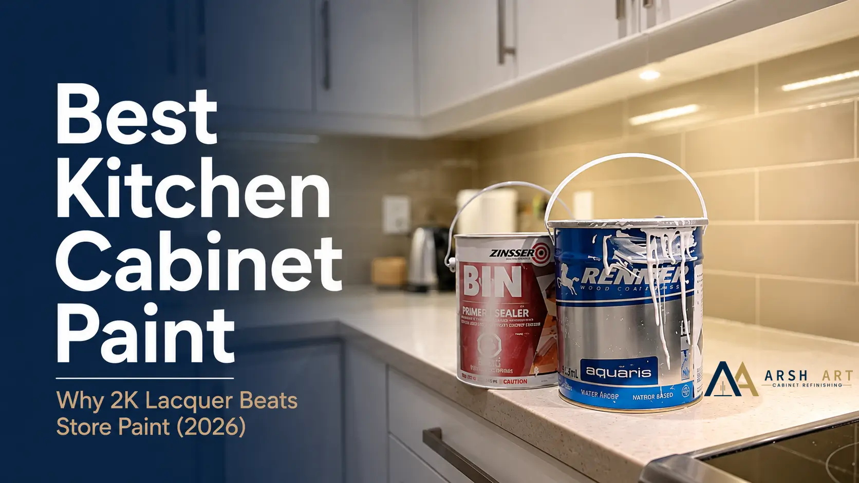Renner Water Based Lacquer Zinsser BIN Primer Best Kitchen Cabinet Paint Combination